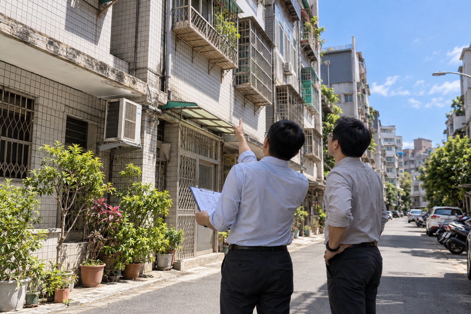 基地評估工作場景